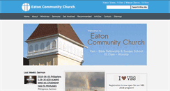 Desktop Screenshot of eatoncc.org